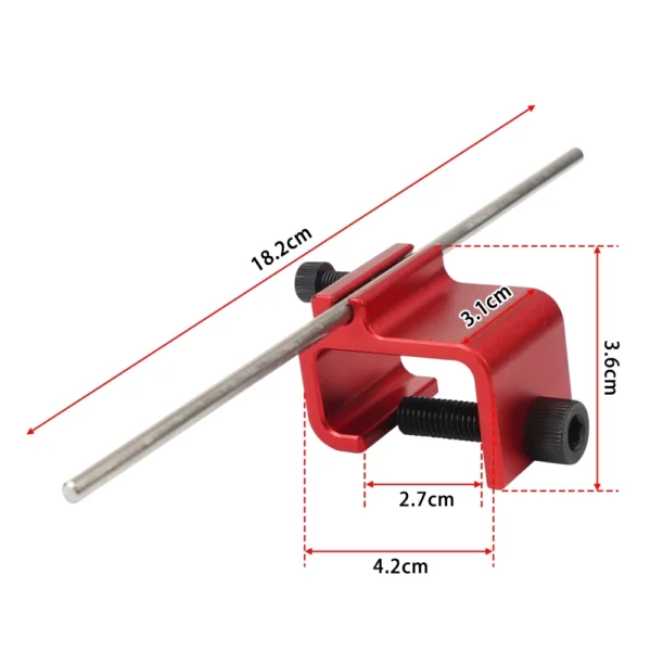 Motorcycle Chain Alignment Tool L4.2cm W3.1cm H3.6cm