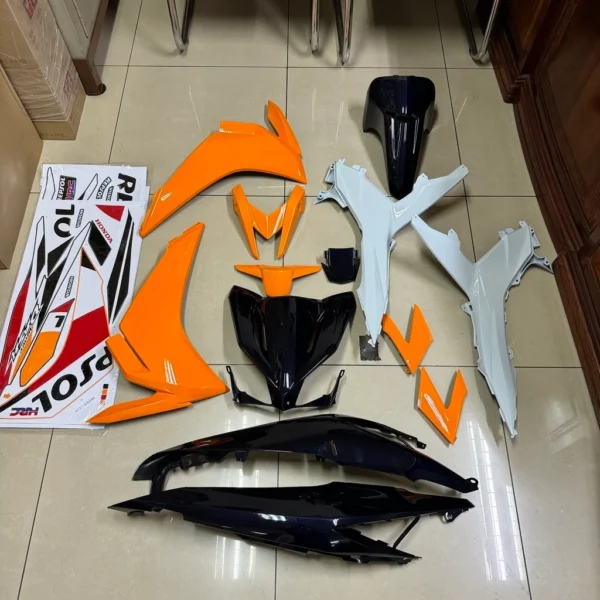 Honda Dash 110 V2 Body Cover Set